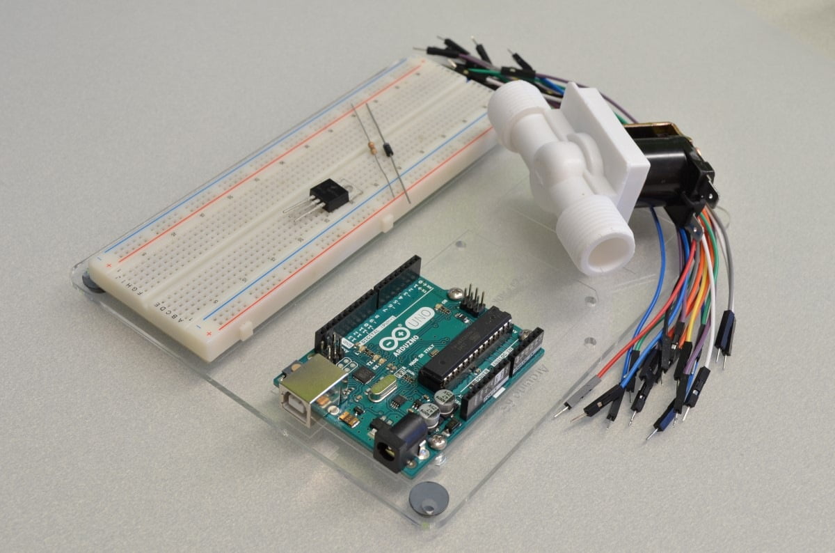 Controlling A Solenoid Valve With Arduino - BC Robotics